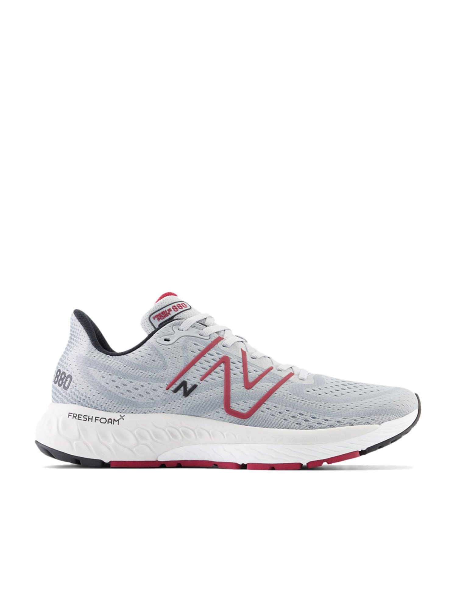 New Balance Men's Aluminum Grey Running Shoes