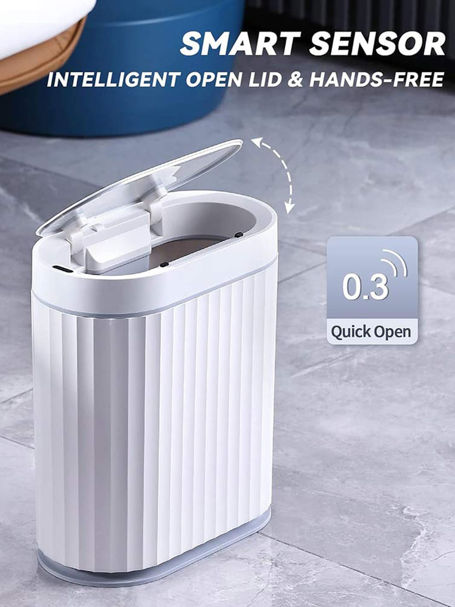 Freelance Grey Steel Set of 1 Dustbins