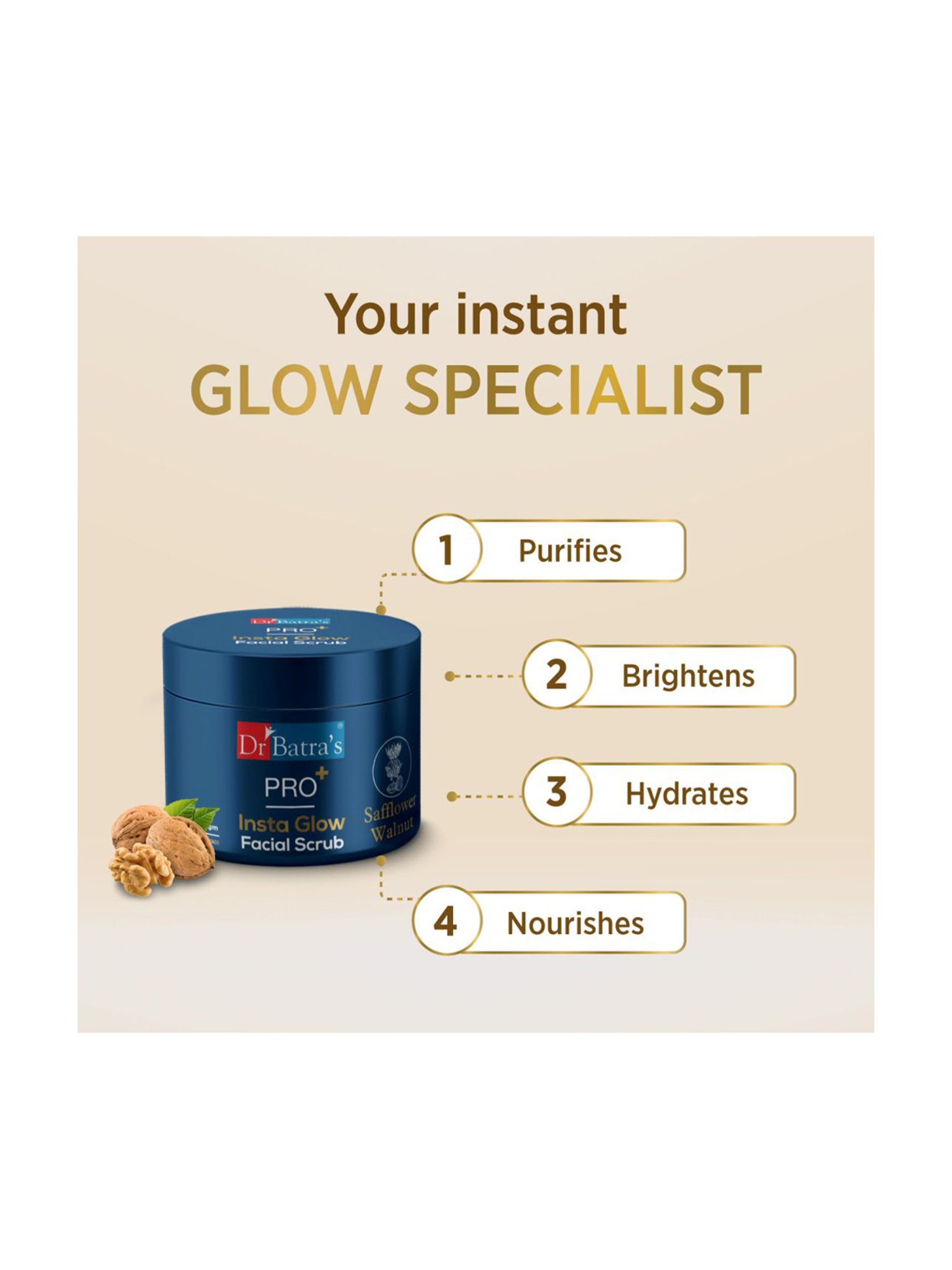 SADHEV The Art Of Ayurveda Ayurvedic Face Scrub - 15 gm