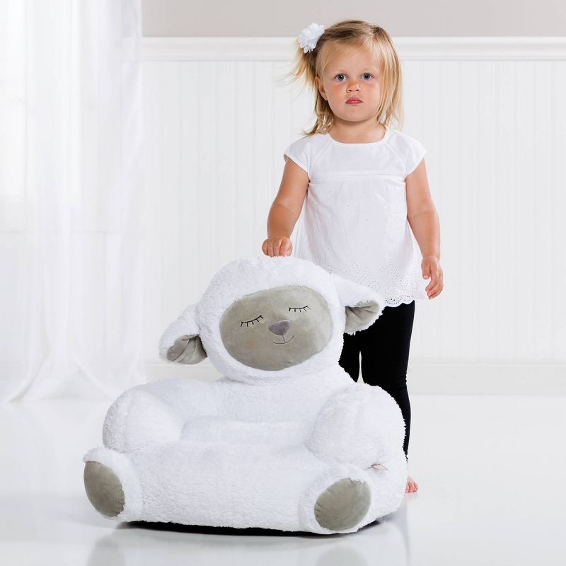 Lamb Plush Character Chair - Trend Lab