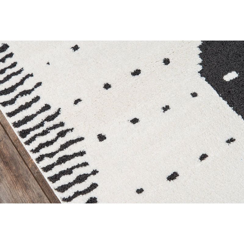 2'3"x7'6" Runner Monaco Aba Rug Ivory - Momeni