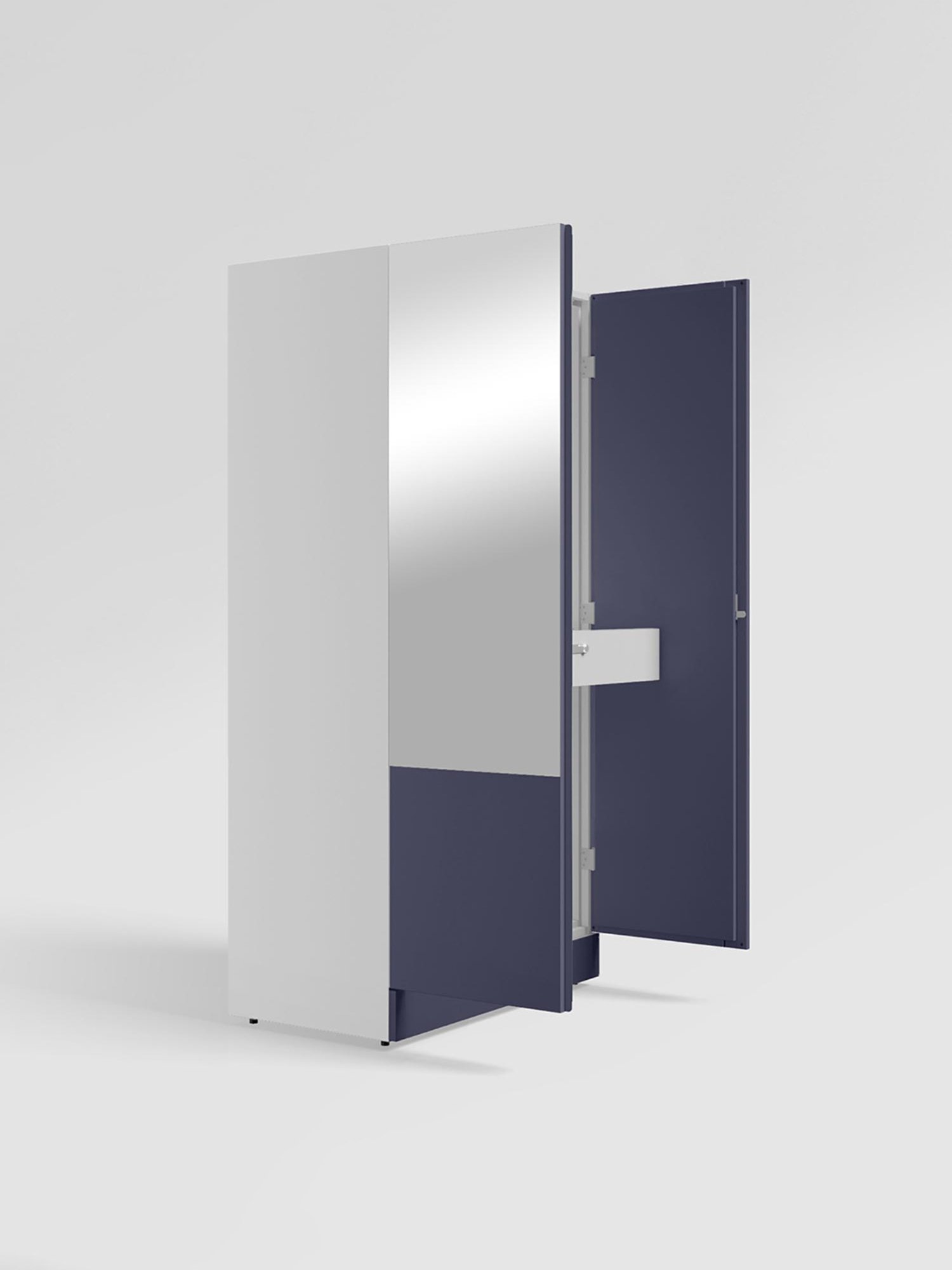 Home Basics 5 Dual Hook Chrome Plated Steel Over the Door Hanging Rack