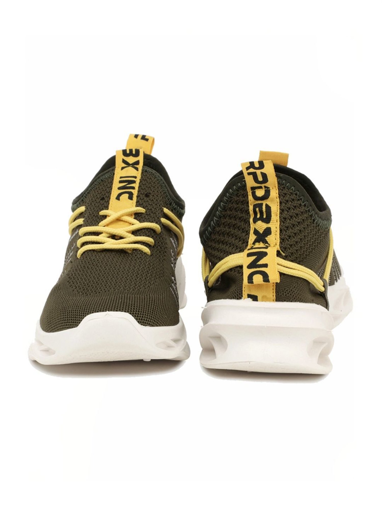 Rapid Box Men's Olive Running Shoes