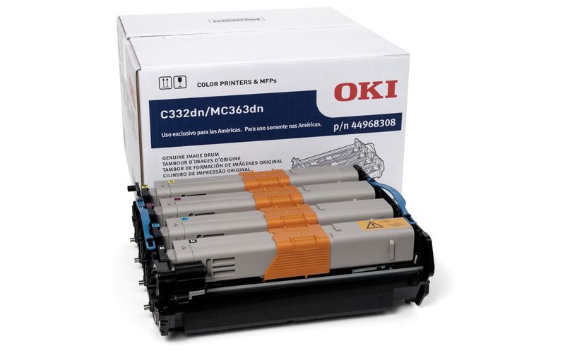Oki 20K CMYK Image Drum for C332/MC363 - 20000 - 1 Each