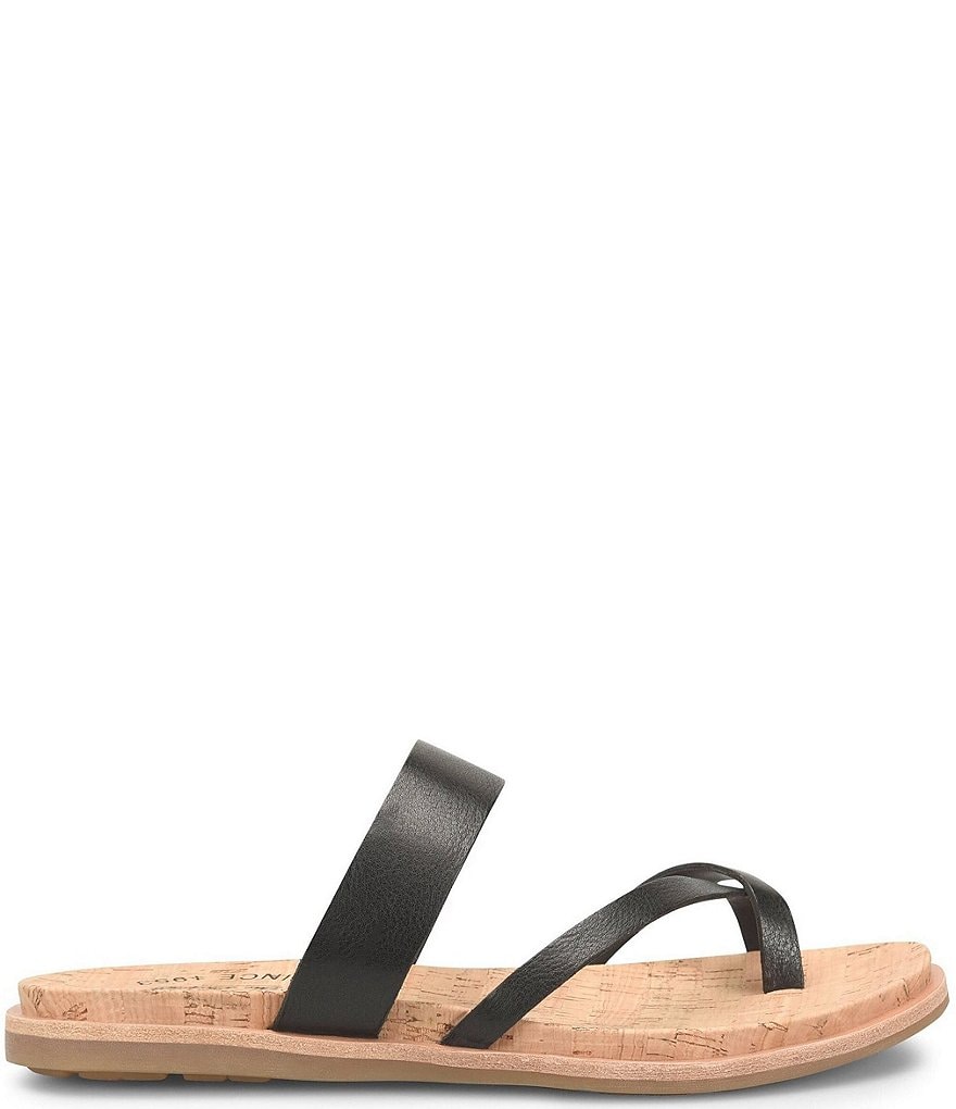 Kork-Ease Belinda Leather Flat Thong Sandals