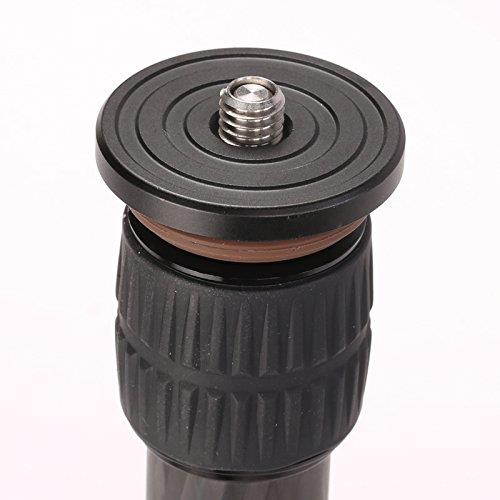 Leofoto DC-282C CF Tripod Extension Tube Carbon Fibre Fiber 2 Section Center Column Extender