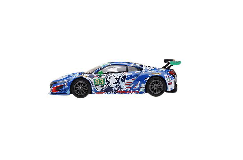 Acura NSX GT3 #93 "Statue of Liberty" 2017 IMSA Watkins Glen Ltd Ed 3,600 pcs 1/64 Diecast Car by True Scale Miniatures