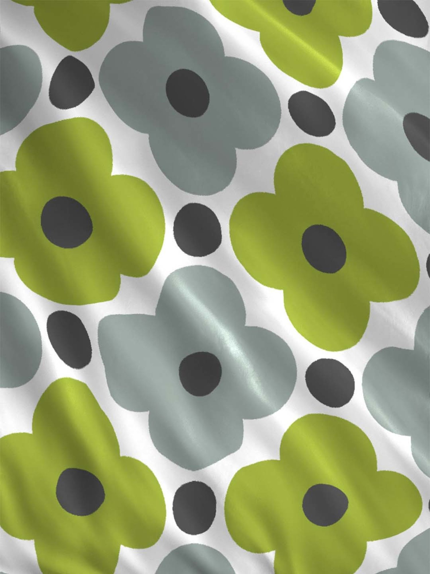 Layers Turin Green Cotton 104 TC Single Flat Bed Sheet With 1 Pillow Cover