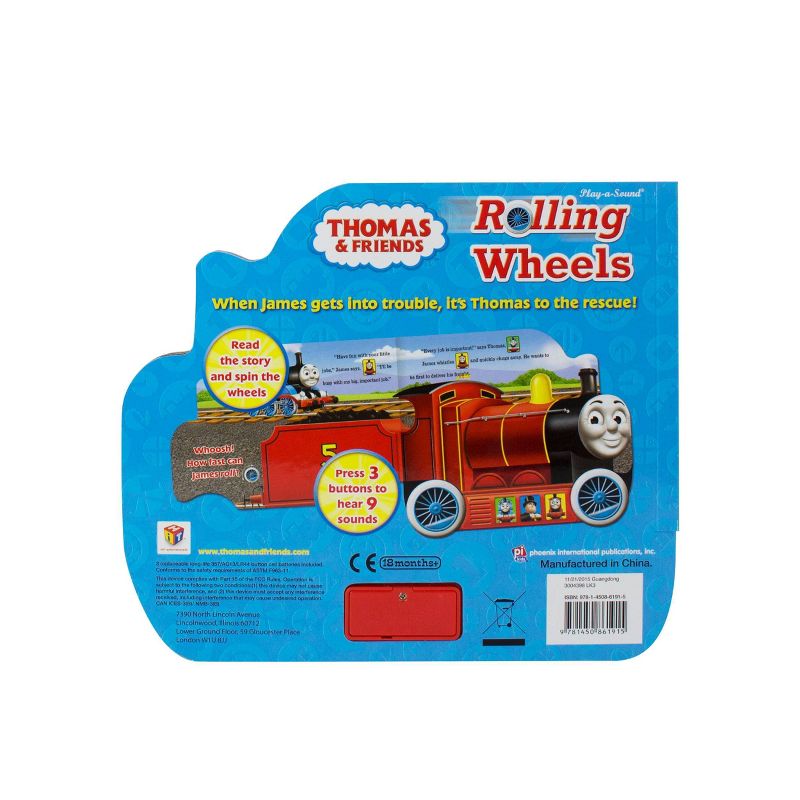 Thomas & Friends - Rolling Wheels Sound Book (Board Book)