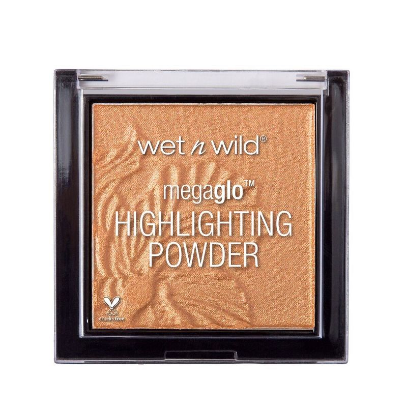 Wet n Wild MegaGlo Highlighting Pressed Powder Awesome Blossom (Bronze) .19oz