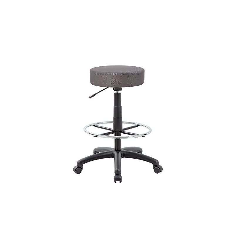 DOT Drafting Stool in Charcoal Grey
