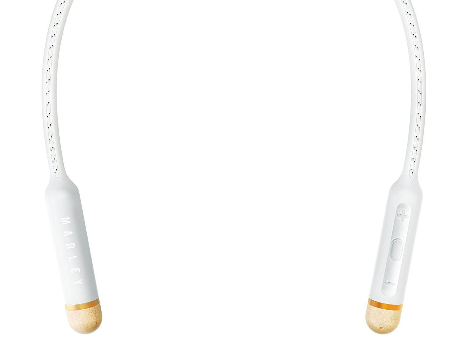 House Of Marley Smile Jamaica Wireless Neckband Bluetooth Headphones with Mic, Signature Black, EM-JE083-SB