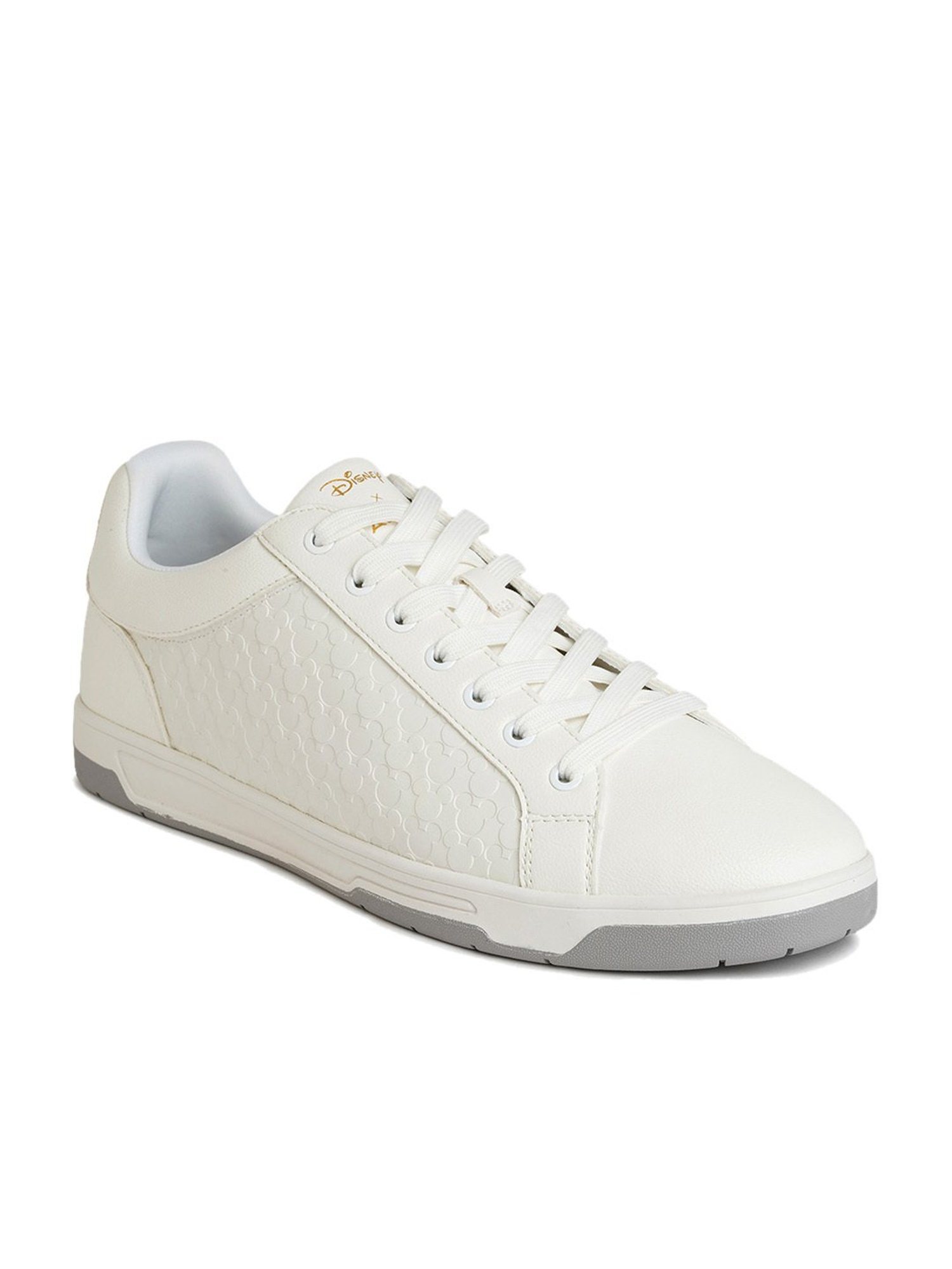Aldo Men's Disney White Casual Sneakers
