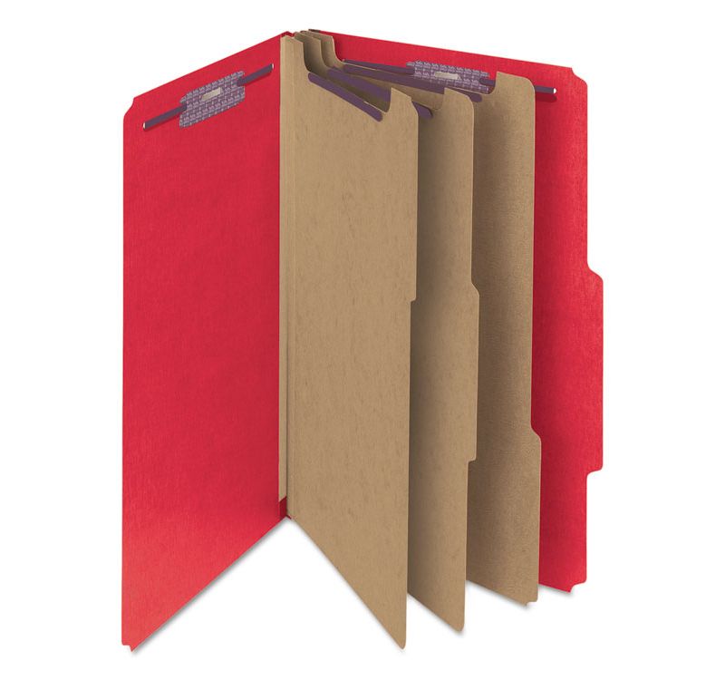 Skilcraft File Folders 3/4" Expansion 1/3-Cut Letter 100/BX Manila 2822507