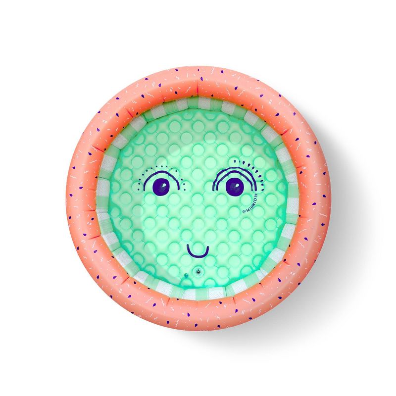 Minnidip Watermelon Minni-Minni Kiddie Pool - Coral Red