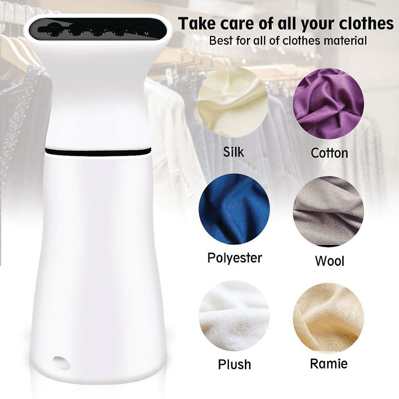 Pyle Home Portable Clothing Garment & Fabric Steamer PYRPSTMH14