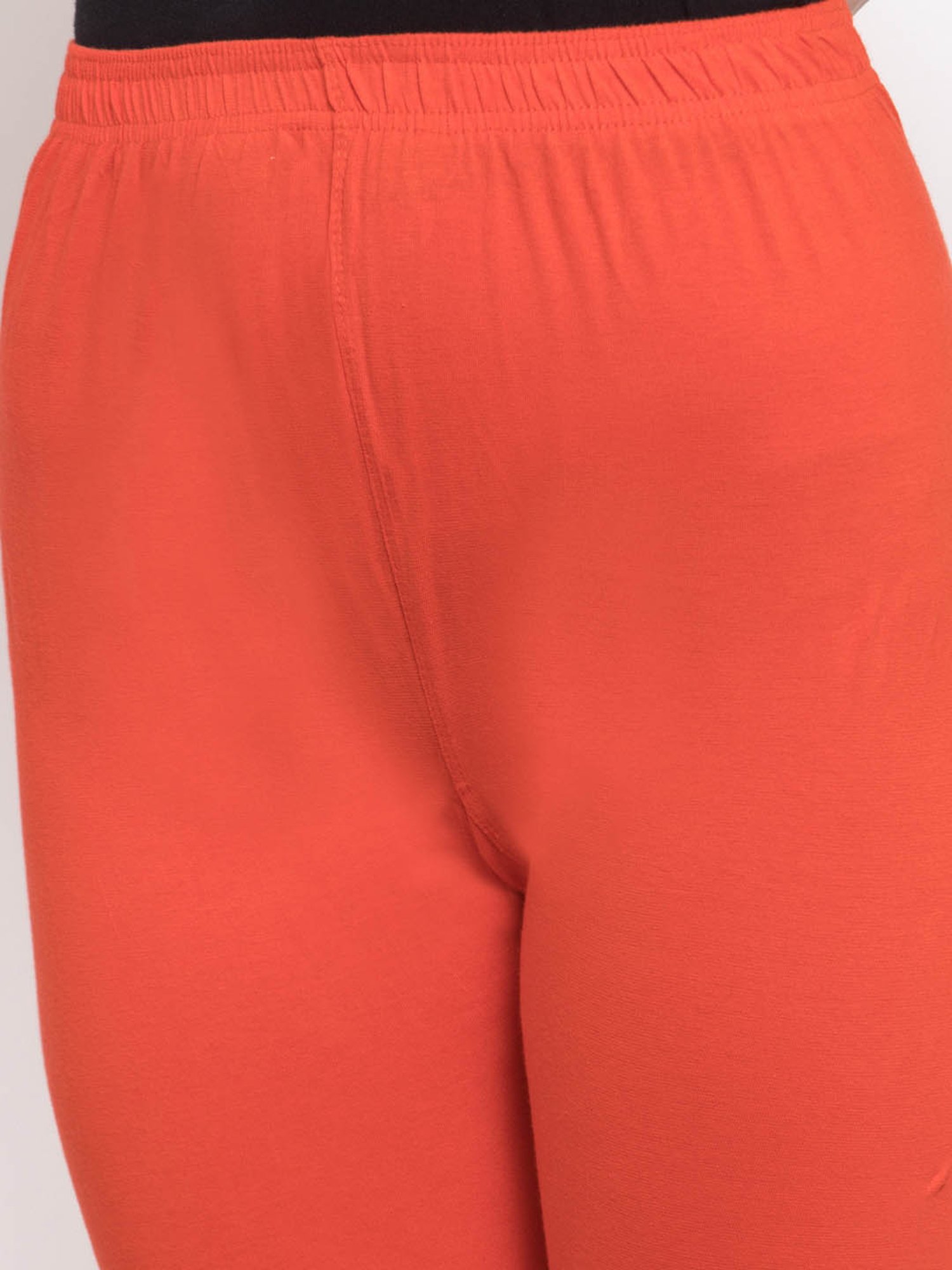 TAG 7 Orange & Turquoise Leggings - Pack of 2