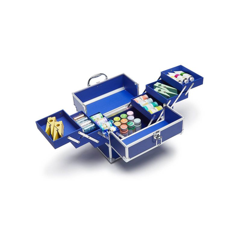 Caboodles Medium Train Case - Navy Blue