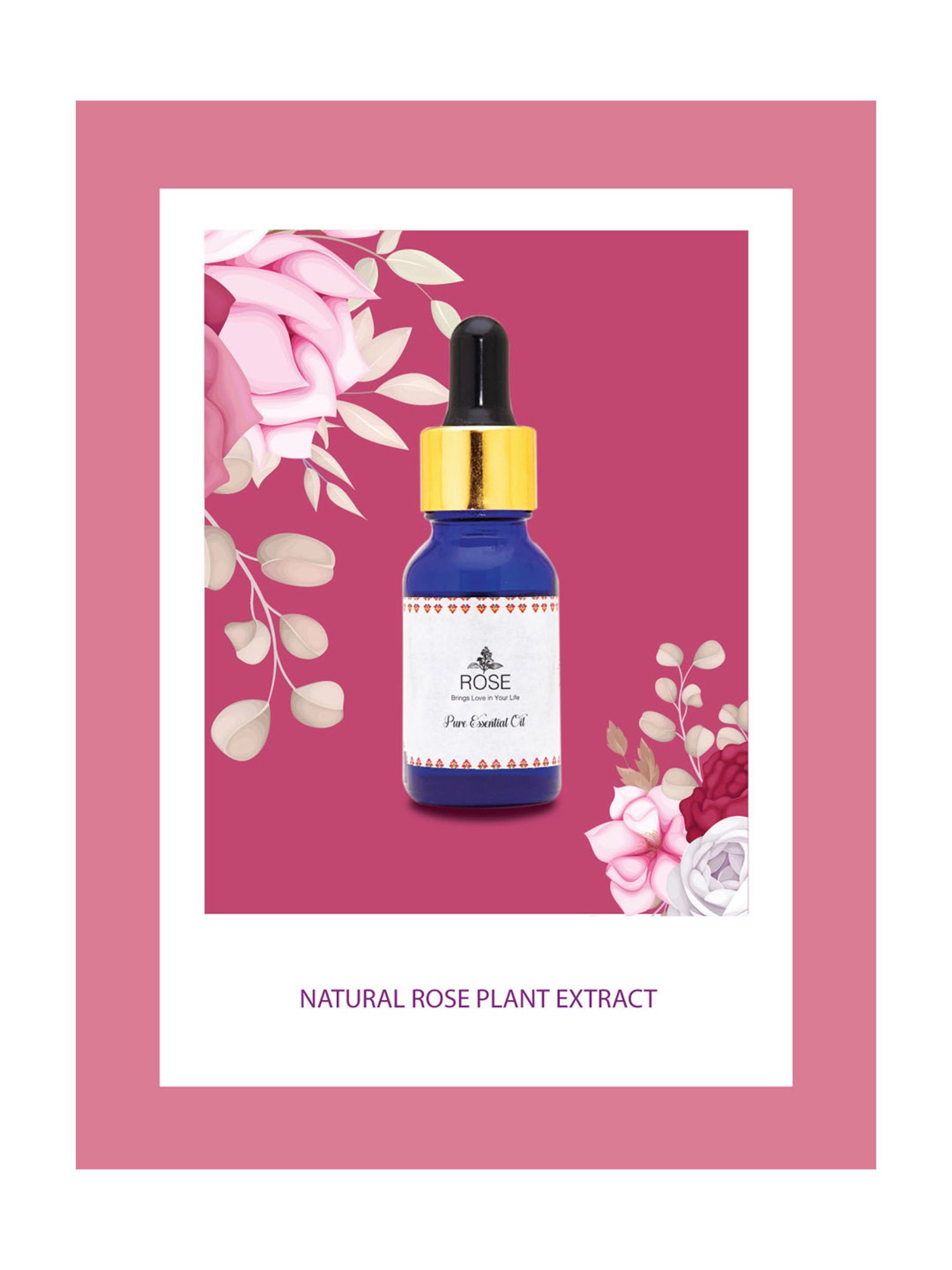 Holistic Healings By Shaveta Rose Essential Oil - 15 ml