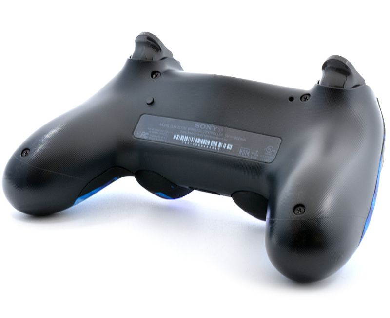 "Blue Fire" Ps4 PRO Rapid Fire Custom Modded Controller 40 Mods for COD BO3, Infinite Warfare, Destiny, Quick Scope Auto Run Sniper Breath & More with Illuminating Thumbsticks (CUH-ZCT2U)