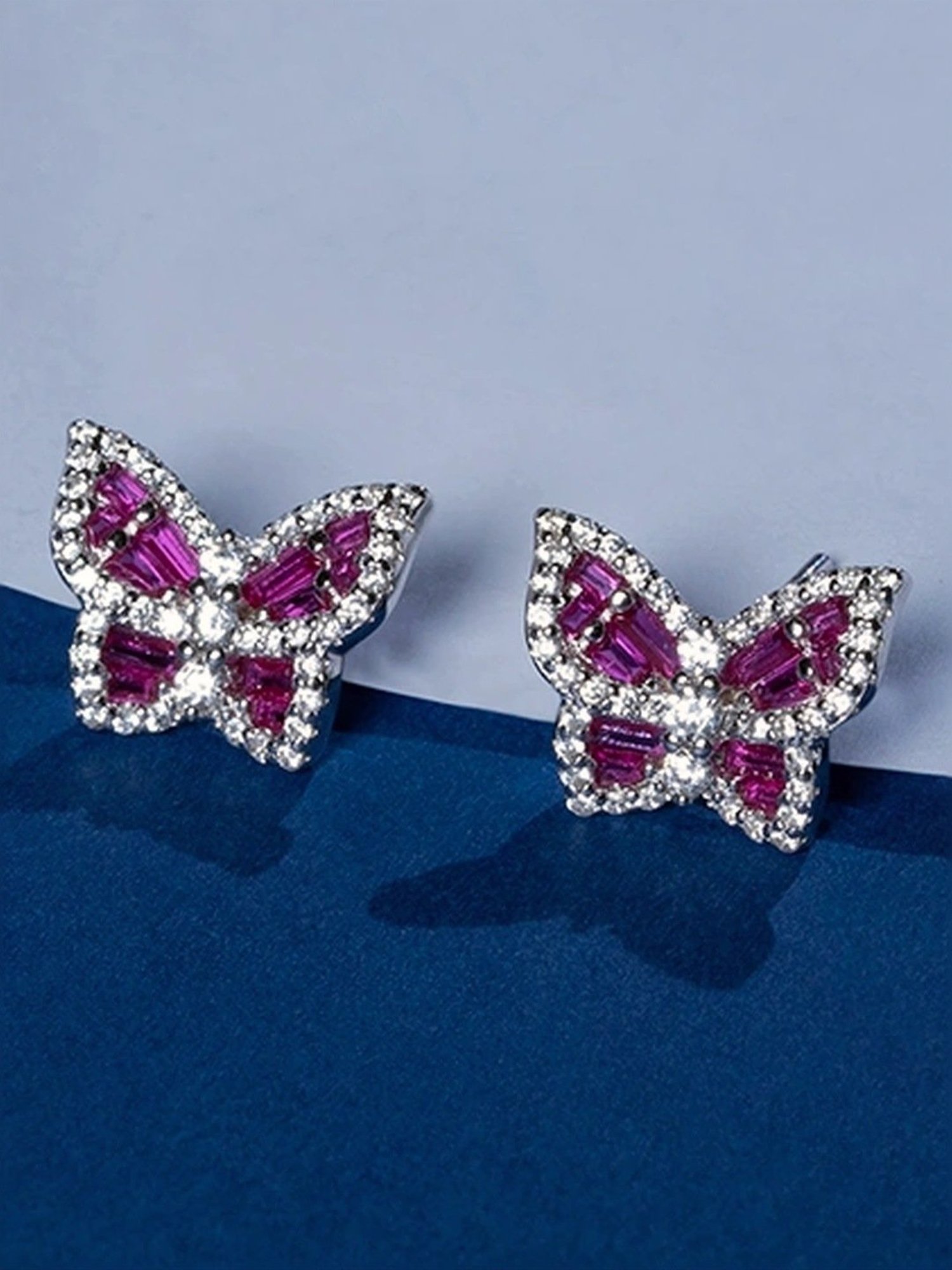 Clara 92.5 Sterling Silver Maude Earrings for Women