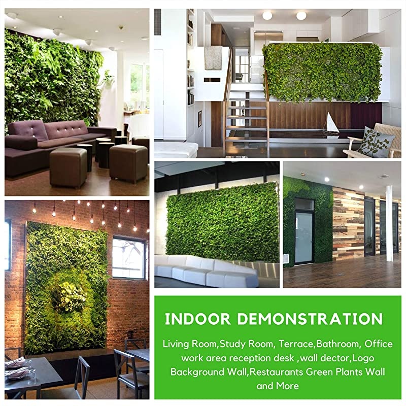 12pc Boxwood Artificial Topiary Privacy Fence Panels for Outdoor Indoor Decors .Use as Faux Greenery Backdrop,Privacy Screen (20" x 20") (12InBox, Boxwood)