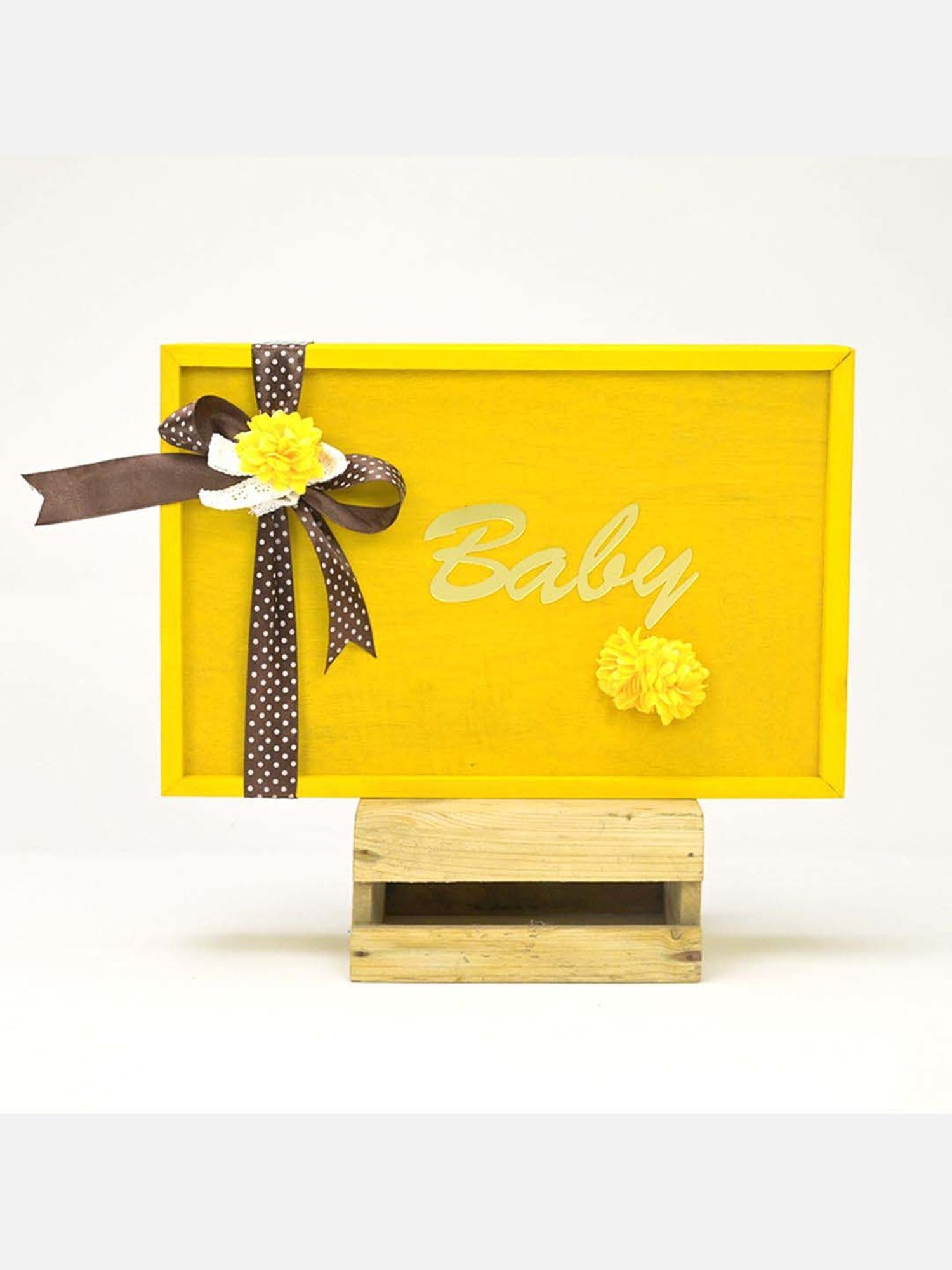 Little Surprise Box Kids Yellow Cotton Printed Full Sleeves Gift Set