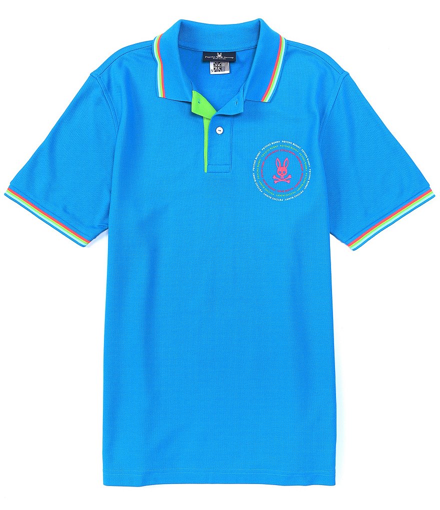 Psycho Bunny Ovington Short-Sleeve Polo Shirt