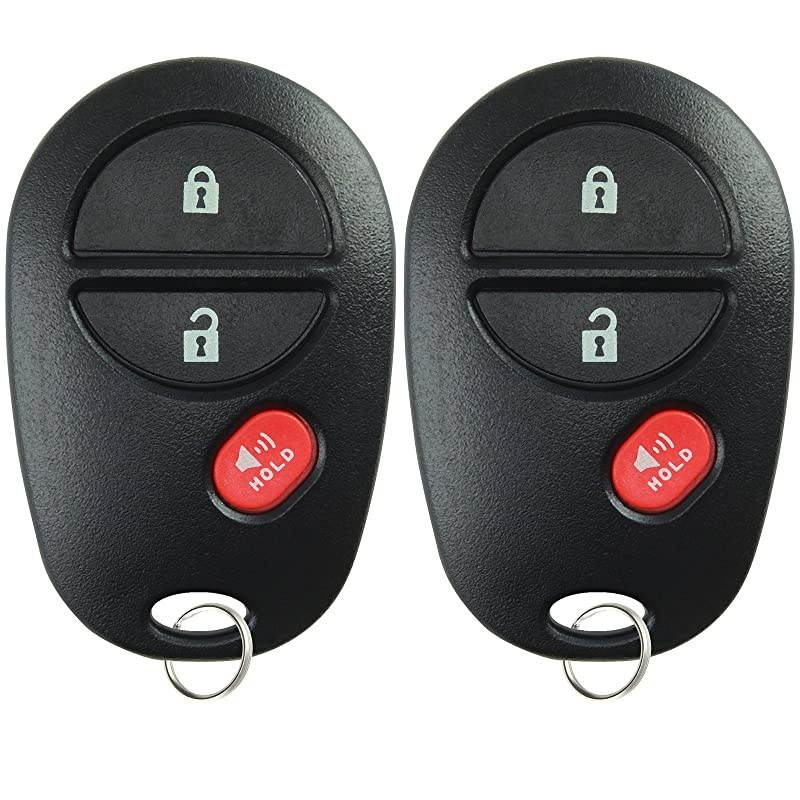 Keyless Entry Remote Control Car Key Fob Replacement for GQ43VT20T Pack of 2