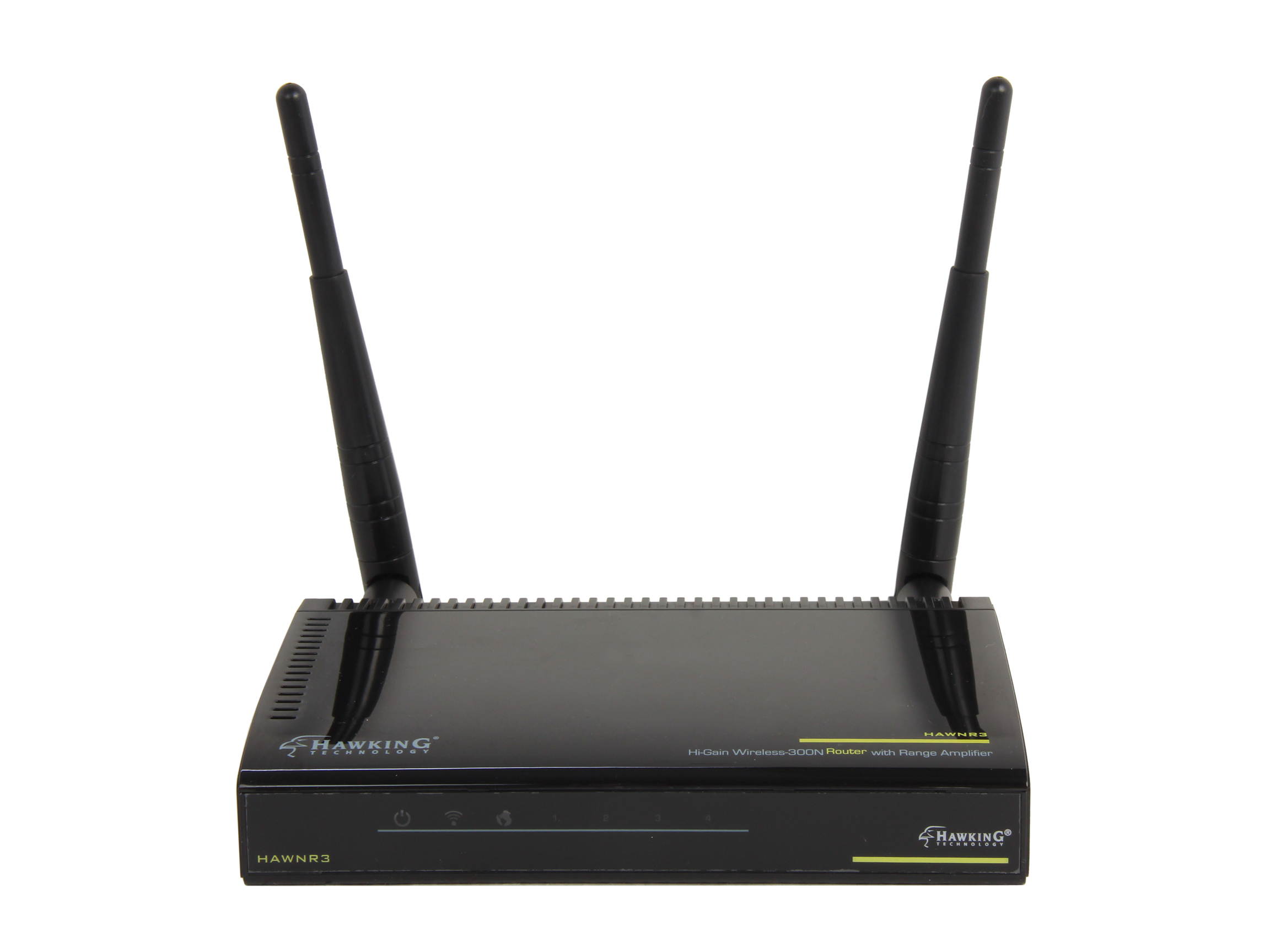 Hawking Technology Hi-Gain Wireless-300N Router with Range Amplifier (HAWNR3)