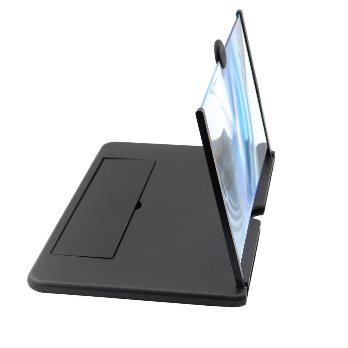 iKKEGOL 12" Screen Magnifier, 3D HD Mobile Phone Enlarger Magnifying Amplifier Projector for Movies Videos and Gaming, Foldable Phone Stand Support All Smartphones