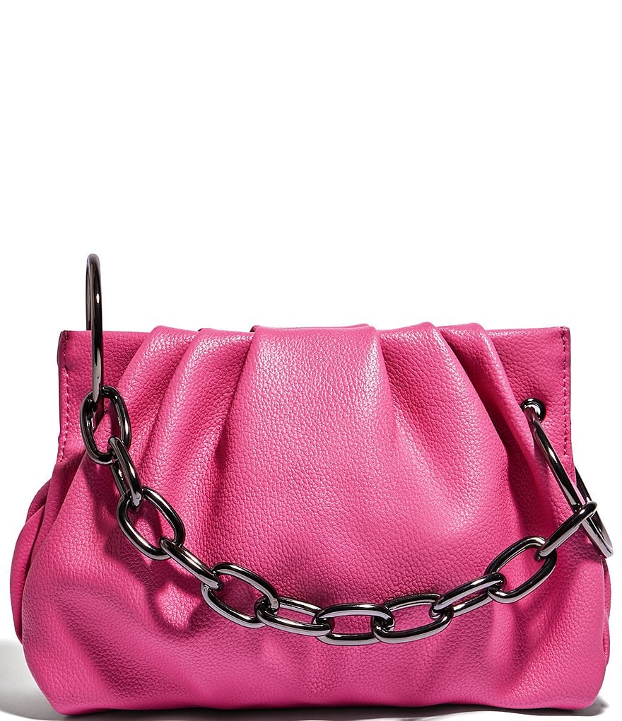 House of Want Chill Vegan Leather Chain Strap Framed Clutch Bag