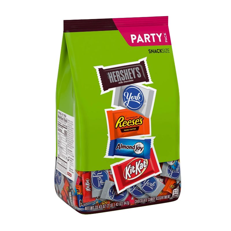 Hershey's, Reese's, Almond Joy, Kit Kat, York Assortment Bag - 33.43oz