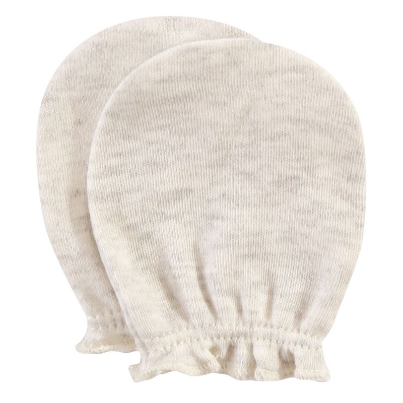 Hudson Baby Infant Boy Cotton Scratch Mittens, Moose, 0-6 Months