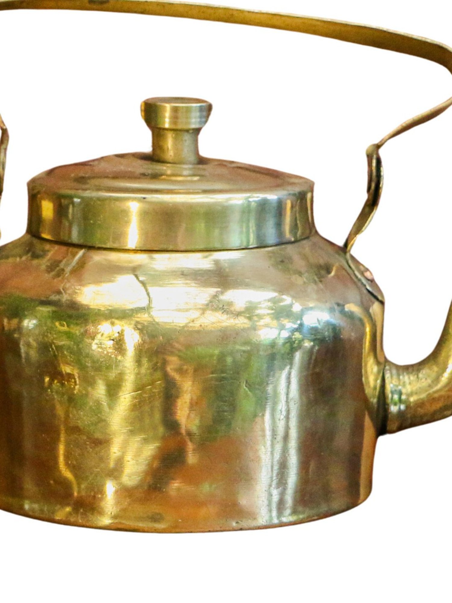 Ambi Vintage Brass Kettle - A Collector'S Item !