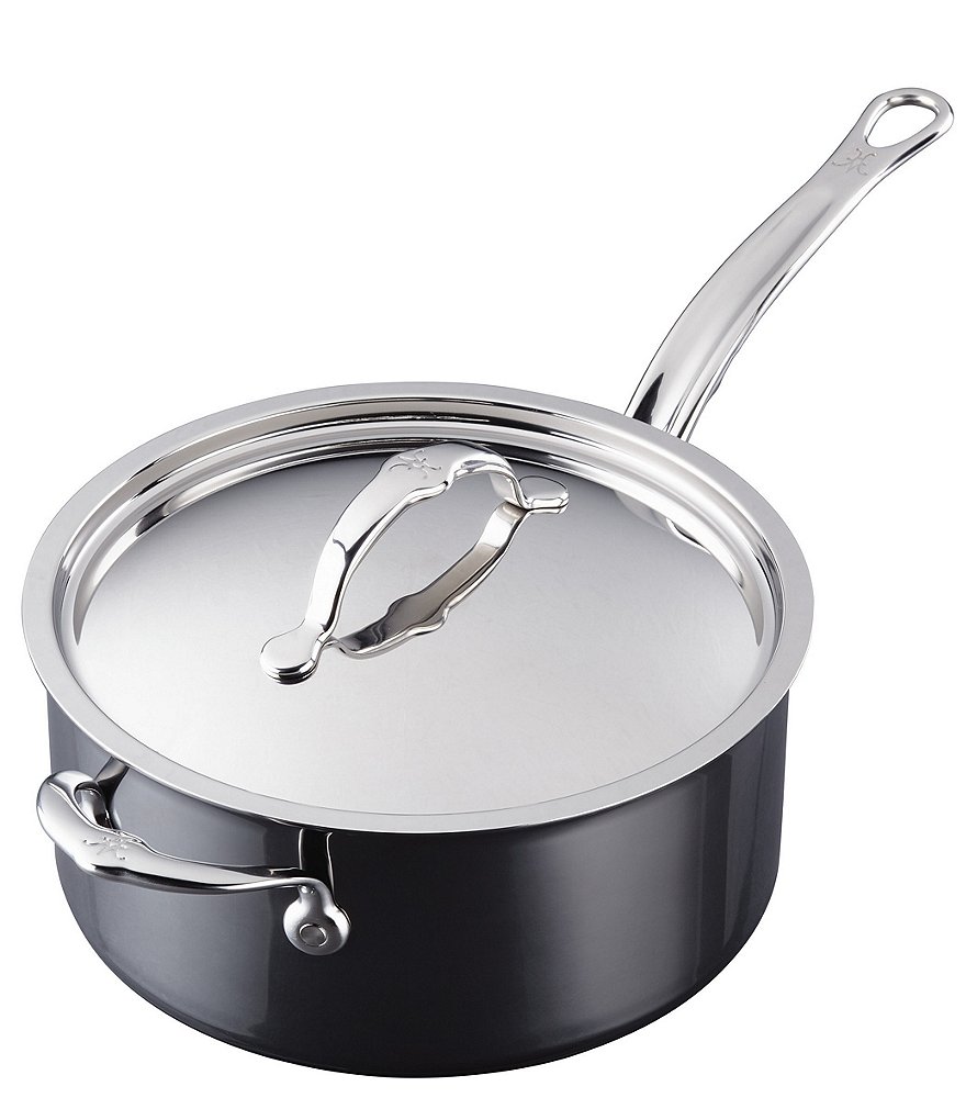 Hestan NanoBond Titanium Stainless Steel Saucepan 4-Quart