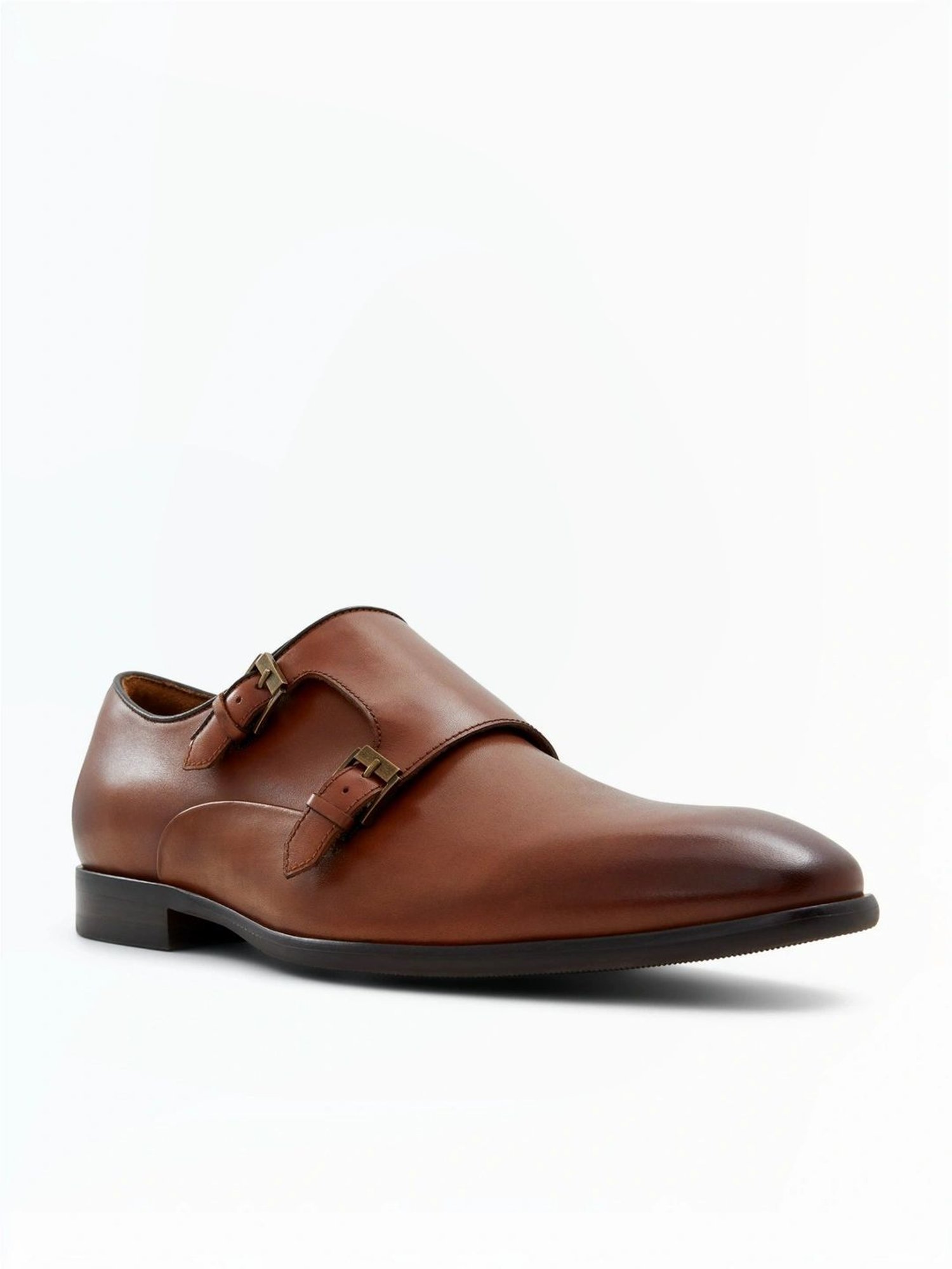 Aldo Men's Cognac Monk Shoes