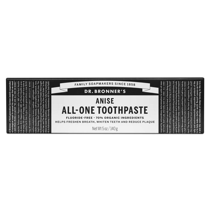 Dr Bronner's Anise All-One Toothpaste - 5oz