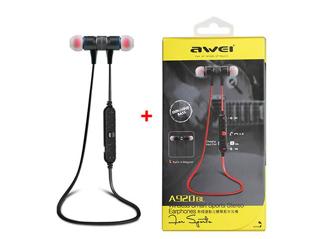 AutofeelSunriseoffice Mini Bluetooth Earphone Headset Wireless Headphone With Mic 3D Bass Stereo Neckband Sport Earbuds For Smartphone iPhone Xiaomi