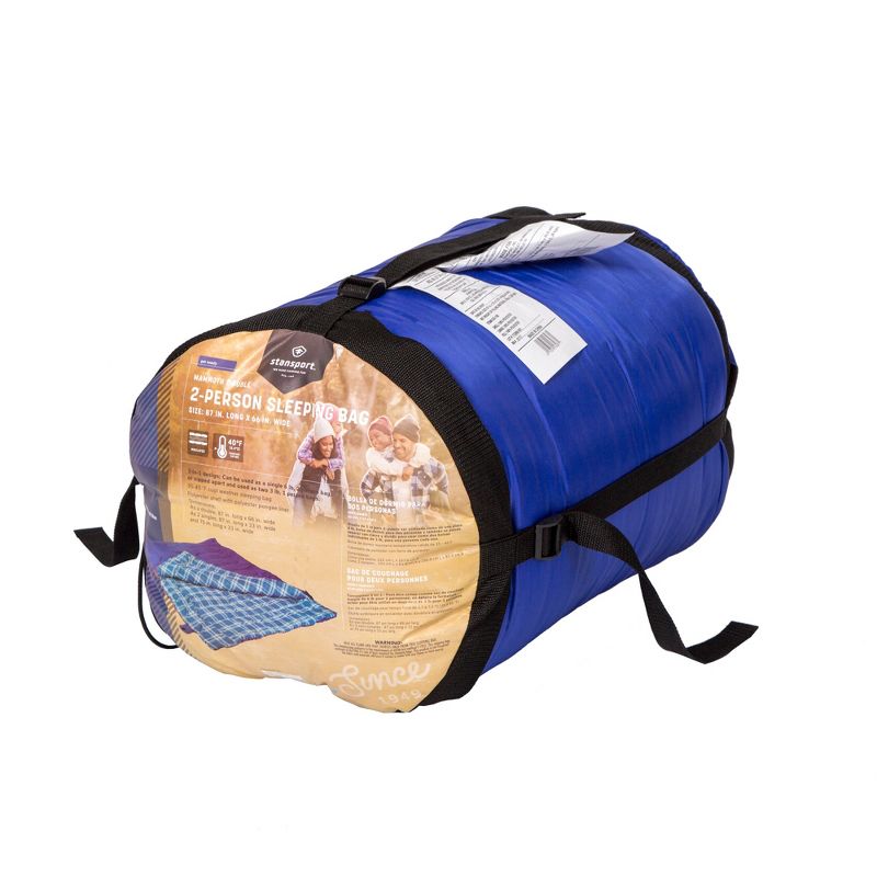 Wenzel Santa Fe 20 Degrees Fahrenheit Mummy Sleeping Bag - Blue