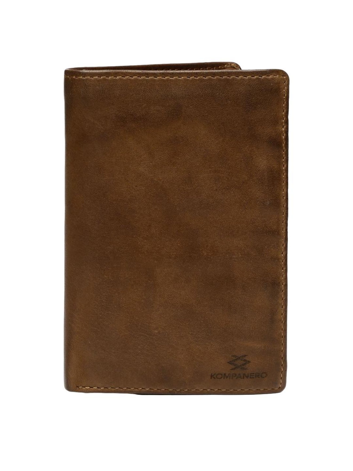 KOMPANERO Jose Tan Solid Bi-Fold Wallet