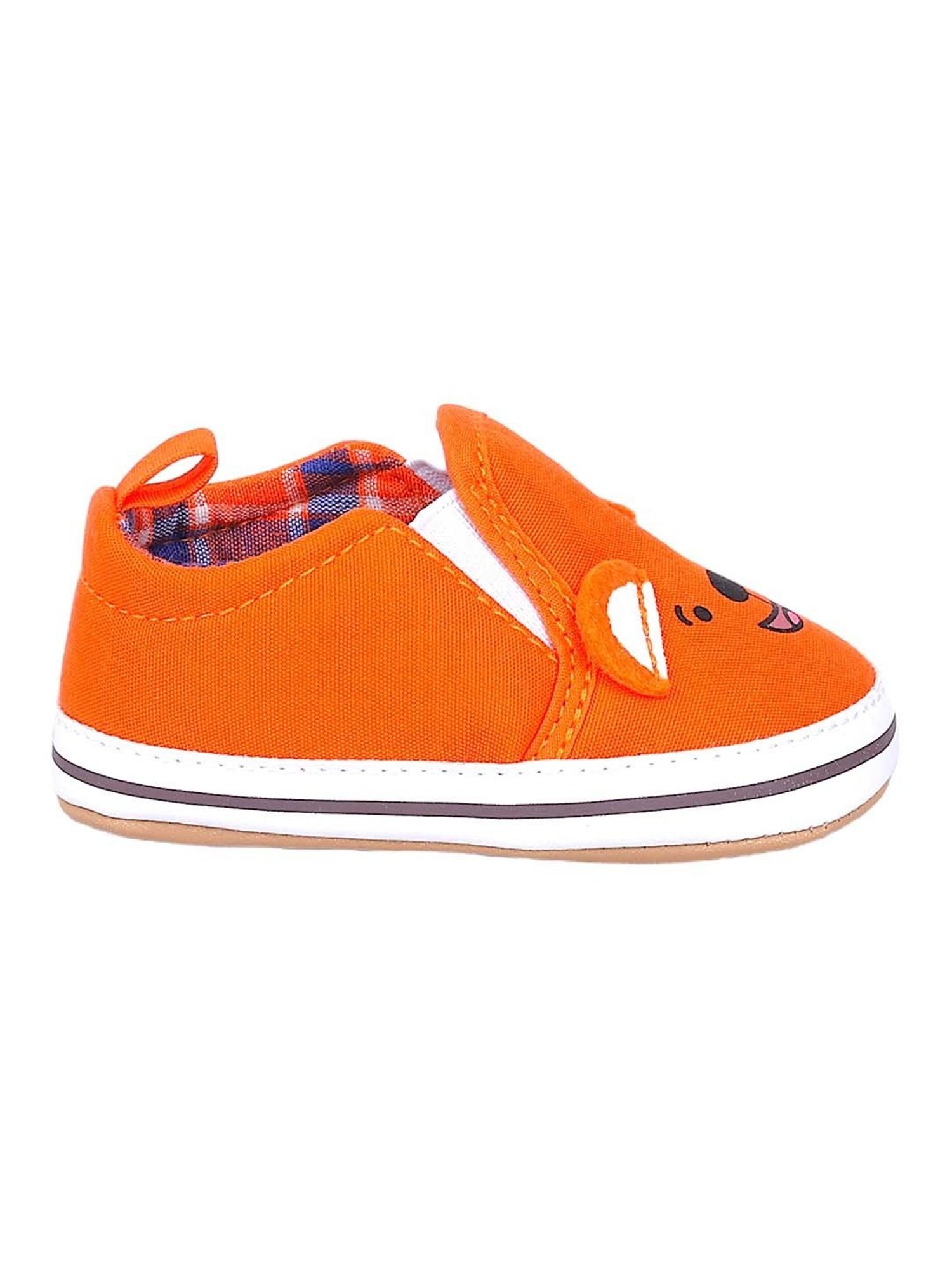 Baby Moo Kids Orange Casual Slip-Ons