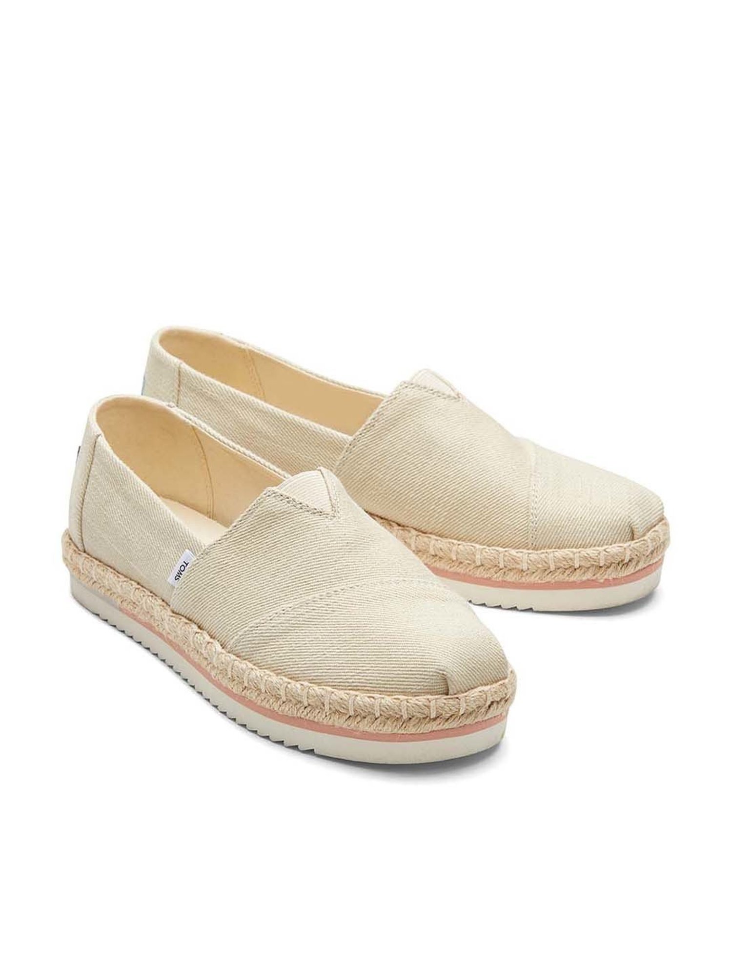 TOMS Women's Natural Espadrille Shoes