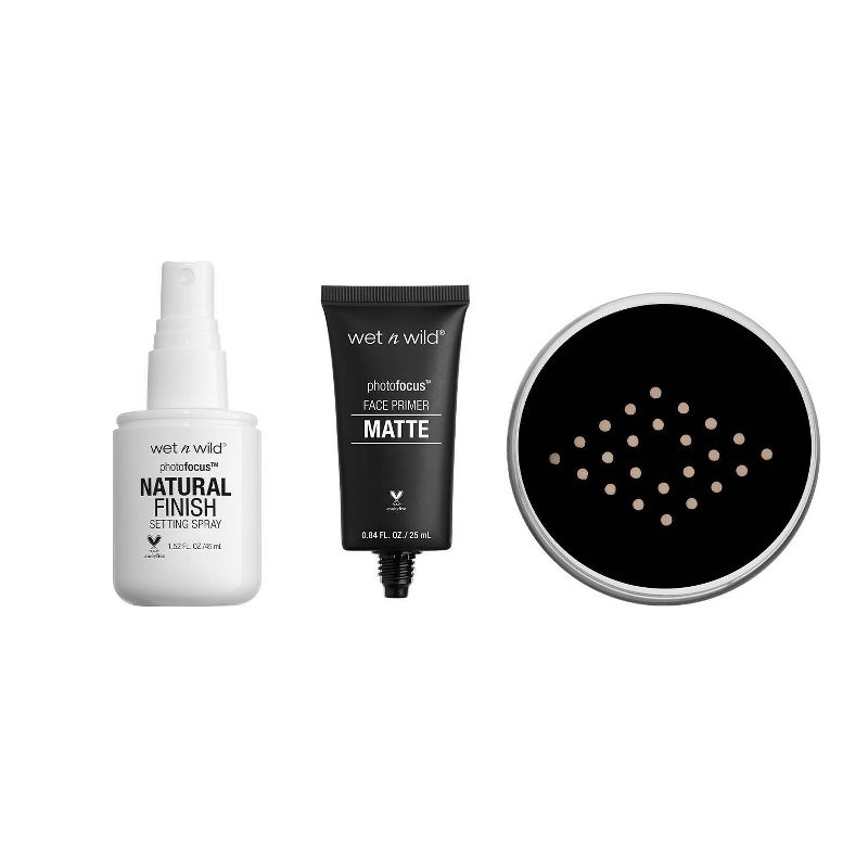 Wet n Wild Prime Focus Primer & Set Bundle - 1oz