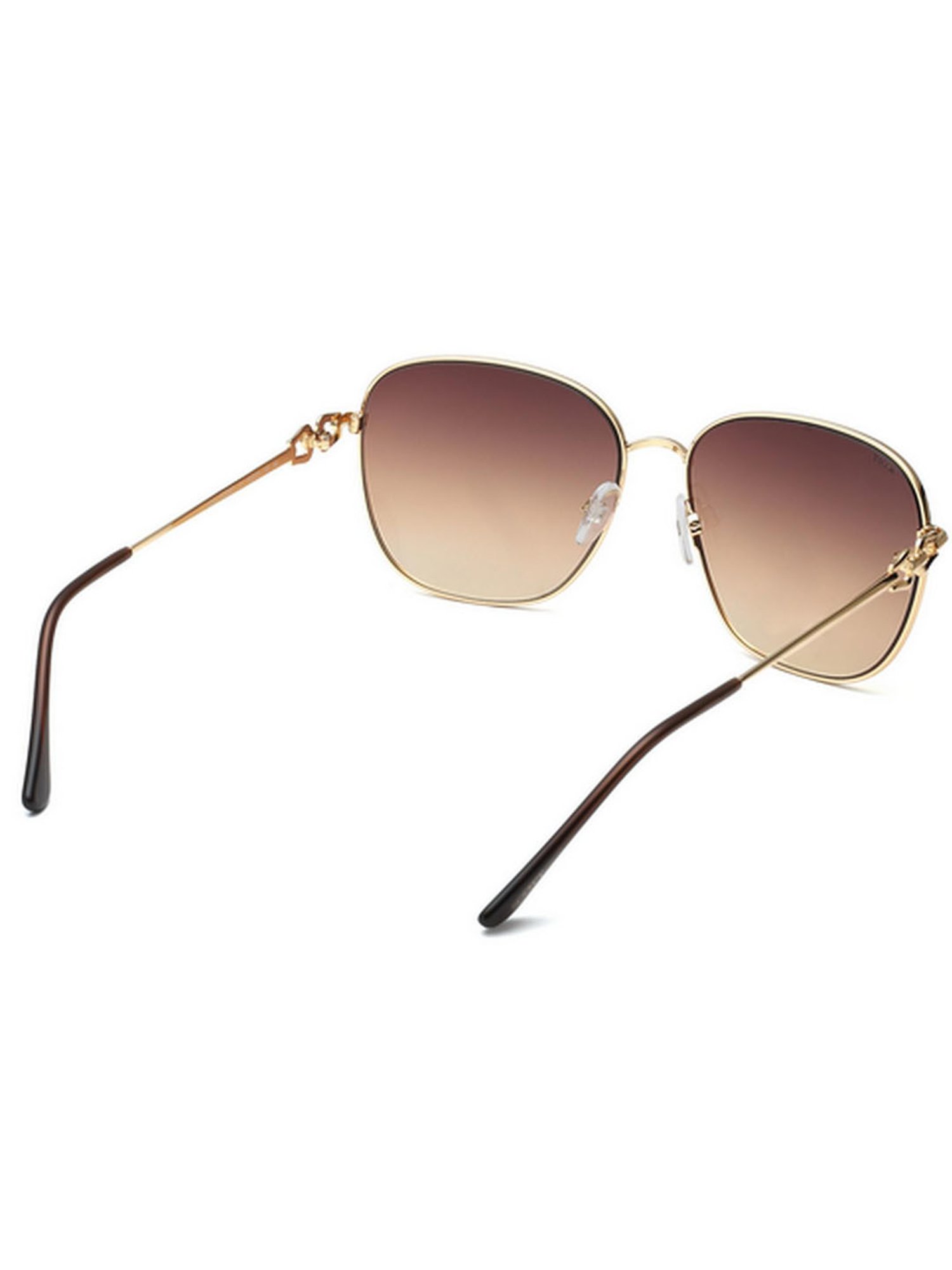 SCOTT Brown Square UV Protection Sunglasses for Women