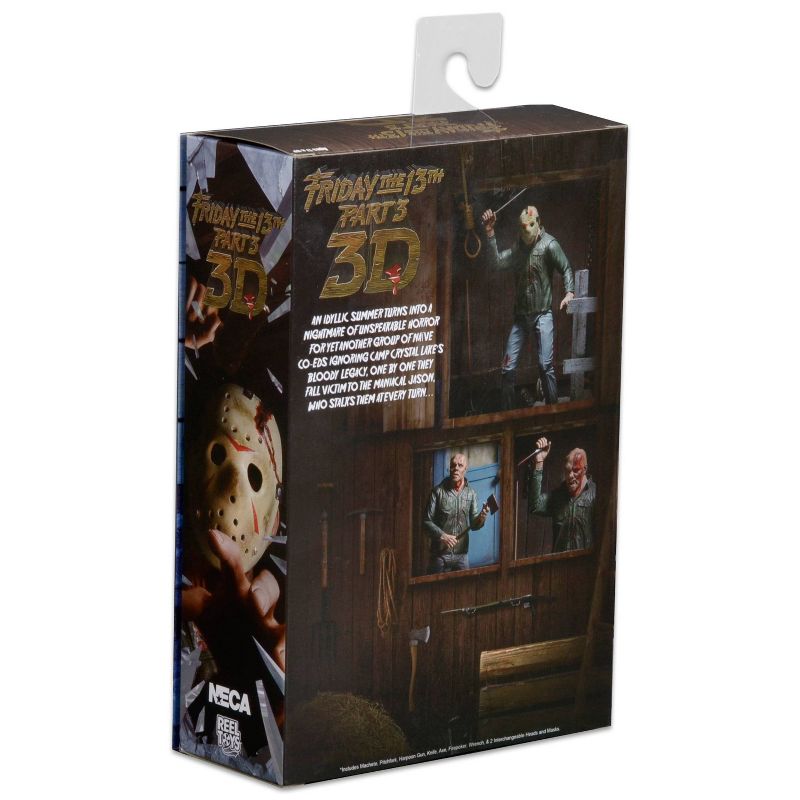 Friday the 13th Part 3 3D Ultimate Jason Vorhees 7" Action Figure & Accessories