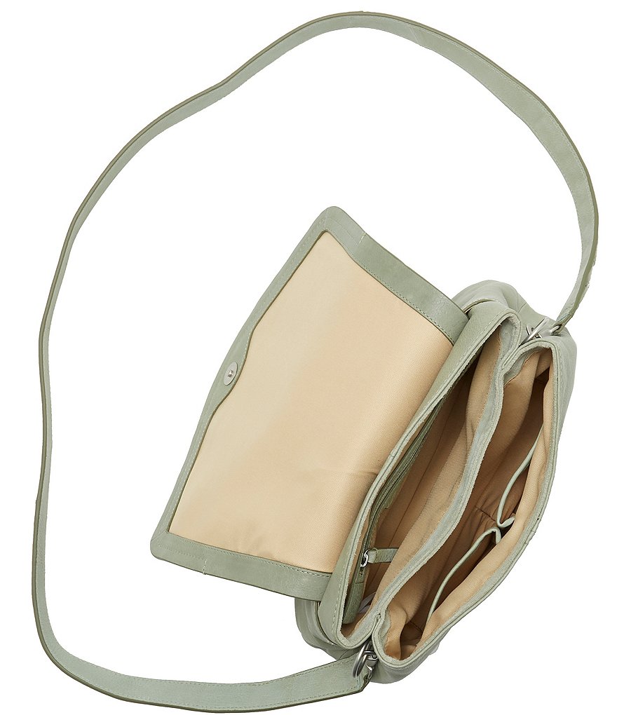 ZAC Zac Posen Belay Iridescent Saddle Crossbody Bag