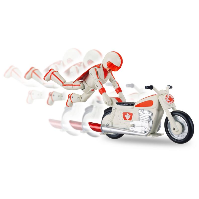 Toy Story Signature Collection Duke Caboom Stunt Set with Jump & Wheelie Action