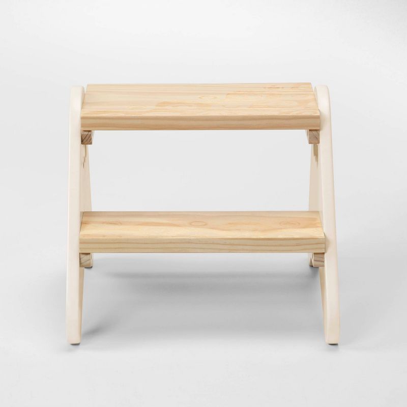 Peek A Boost Kids' Step Stool Ivory - B. Spaces