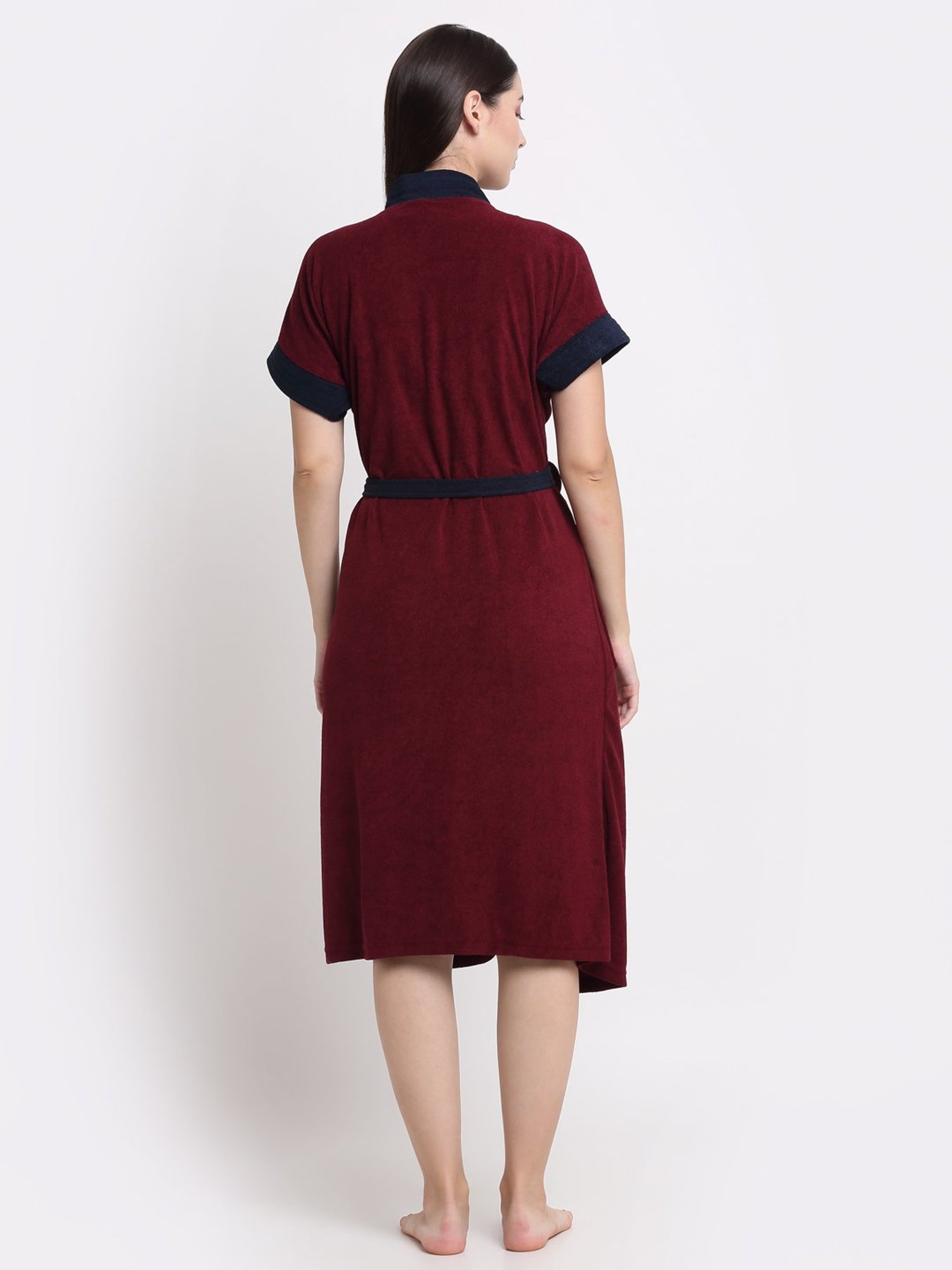 Trident Comfort Living Grey Cotton 380 GSM Bathrobe